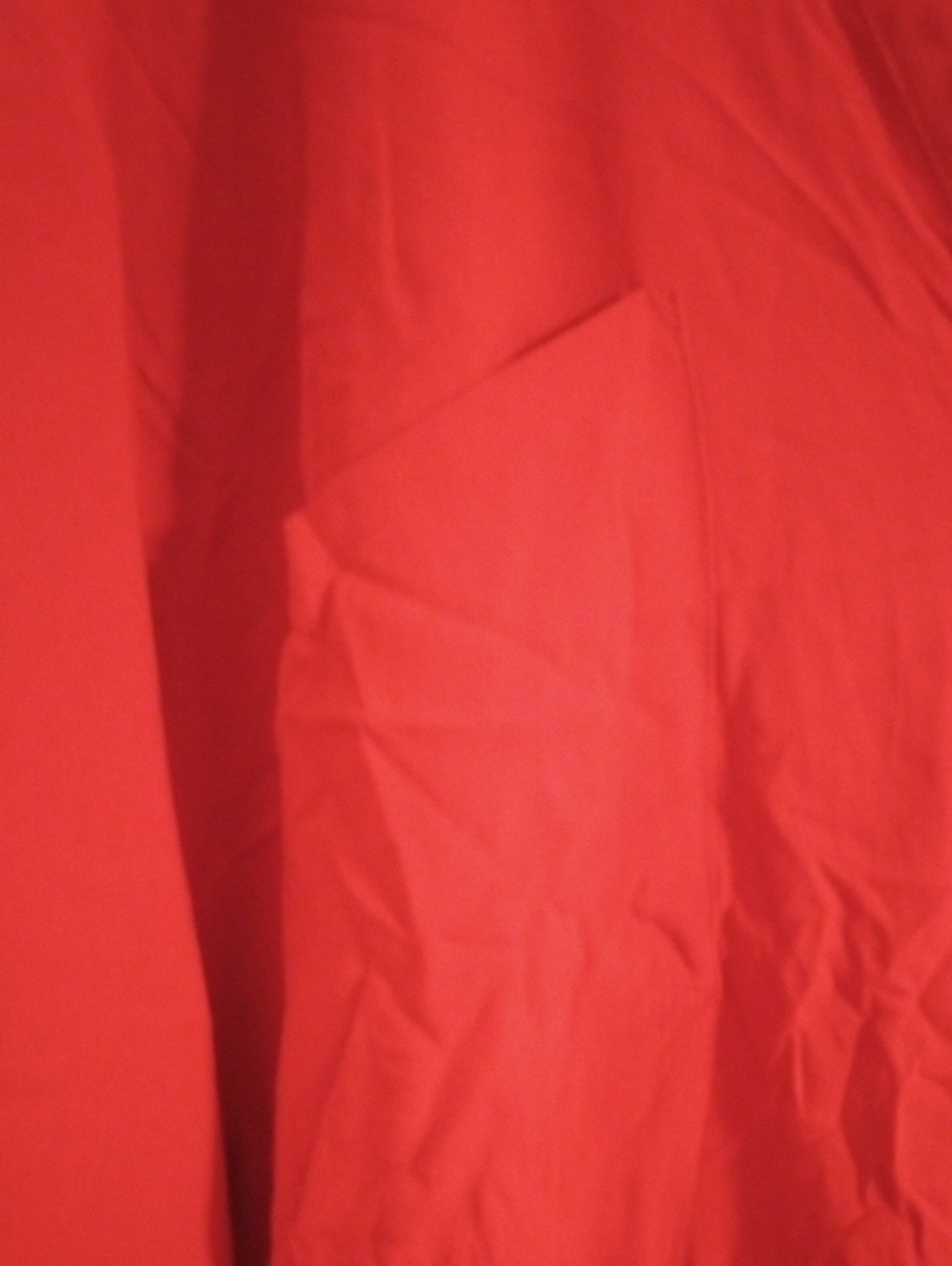 Orange-Red Button Front Tunic - Picture 6 of 7